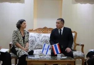Image 45: Israeli Ambassador Alona Fisher-Kamm meets Surat Thani governor Chumpot Wannachatsiri on Thursday, calling for closer cooperation on issues involving Israeli nationals…