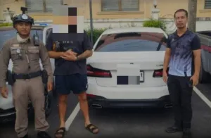 Russian driver fined over reckless BMW stunt near Surin Beach