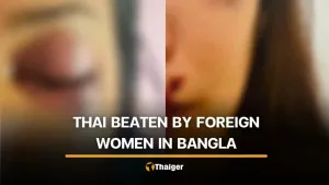 Group of foreign women allegedly attack Thai woman outside Bangla Road bar