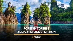 Thailand foreign tourist arrivals pass 21 million in 2026 | Thaiger