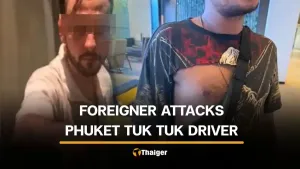 Foreign man allegedly assaulted Phuket tuk-tuk driver over unpaid fare