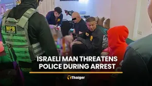Israeli man claims connections, threatens police during drug arrest