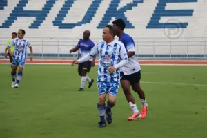 Phuket hosts friendly football match with U.S. Navy personnel