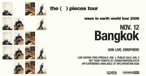 wave to earth brings ‘the pieces tour’ to Bangkok this November