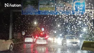 TMD forecasts heavy rain in 3 Thai regions on October 17, with wider downpours expected on October 21–25