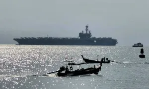 USS George H.W. Bush arrives off Phuket for five-day visit