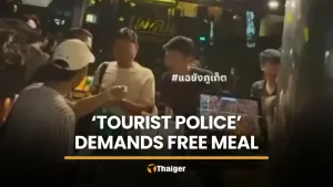 Man claiming to be Phuket tourist police inspector allegedly demands free meal