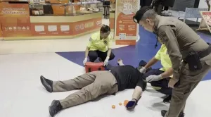 Chalong police conduct active-shooter drill at two businesses