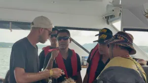 Phuket water police arrest Russian national accused of working as unlicensed tour guide