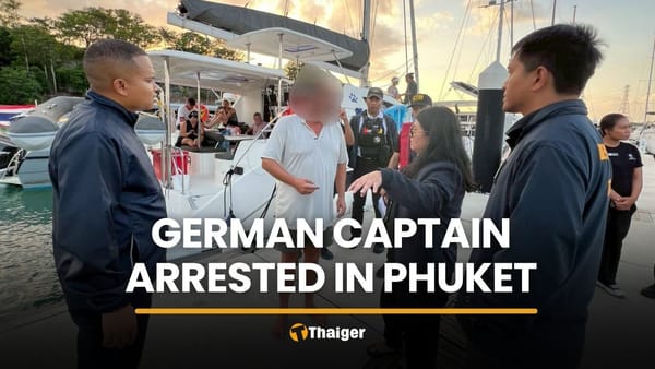 German captain arrested in Phuket over unlicensed yacht tour