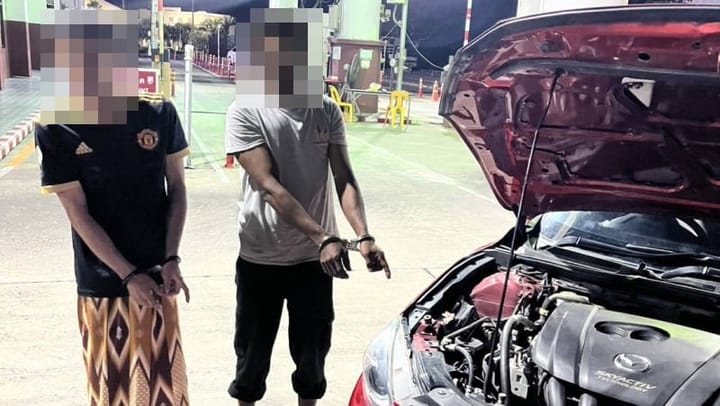 Tha Chatchai checkpoint seizes 2,967 meth pills