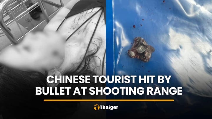 Chinese tourist struck in the face by bullet at Phuket shooting range