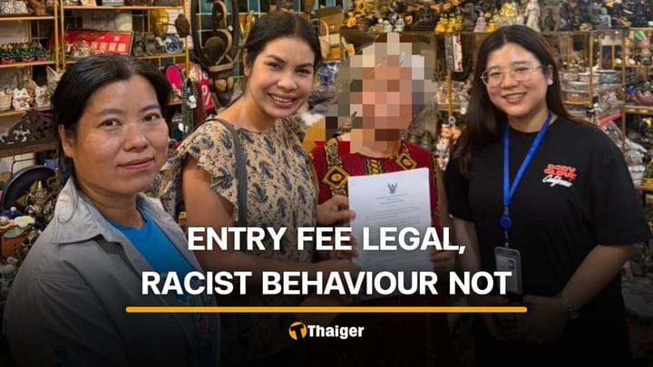 Phuket officials rules entry fee legal but condemn racist behaviour