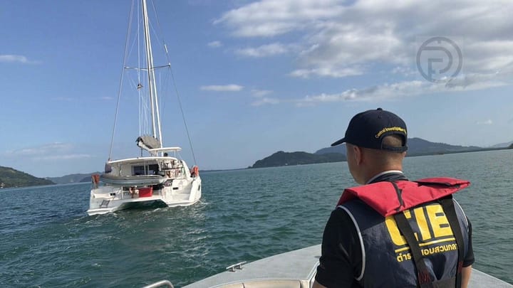 German Yacht Captain Arrested in Phuket Sea for Allegedly Running Illegal Luxury Tours
