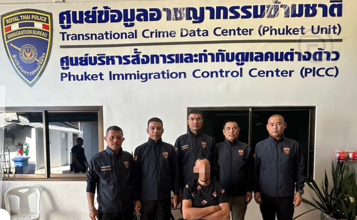 French Fugitive Arrested in Phuket Wanted on Interpol Red Notice for Attempted Murder