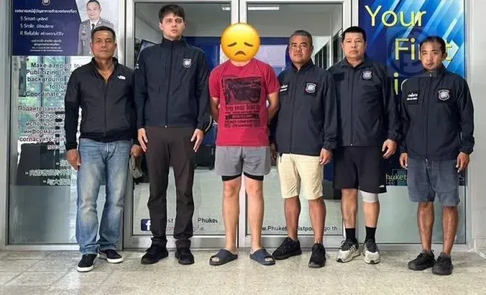 Illegal Russian Tour Guide Arrested in Phuket Working on a DTV