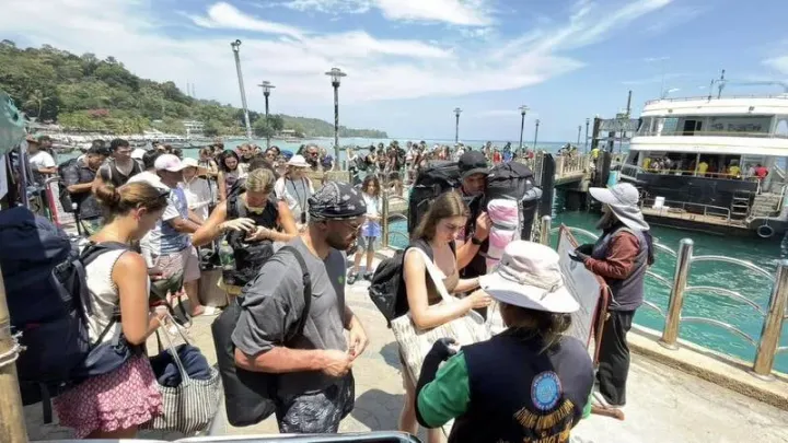Phuket logs 3.82 million arrivals in first quarter, down 1.93%