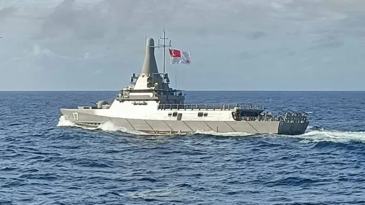 Singapore and Thai naval vessels dock in Phuket during SINGSIAM exercise