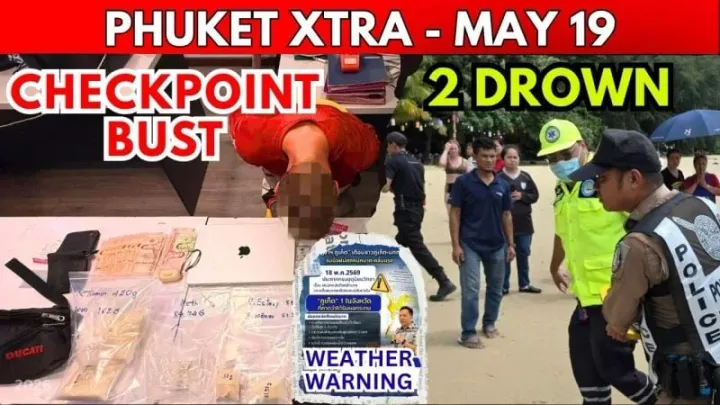 Phuket roundup: 1.8kg drug bust, missing officer found dead,