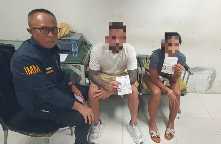 Phuket revokes visas of 2 foreigners over obscene act in