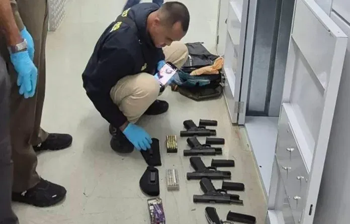 Firearms cache found in Patong storage locker rented by | Phuket