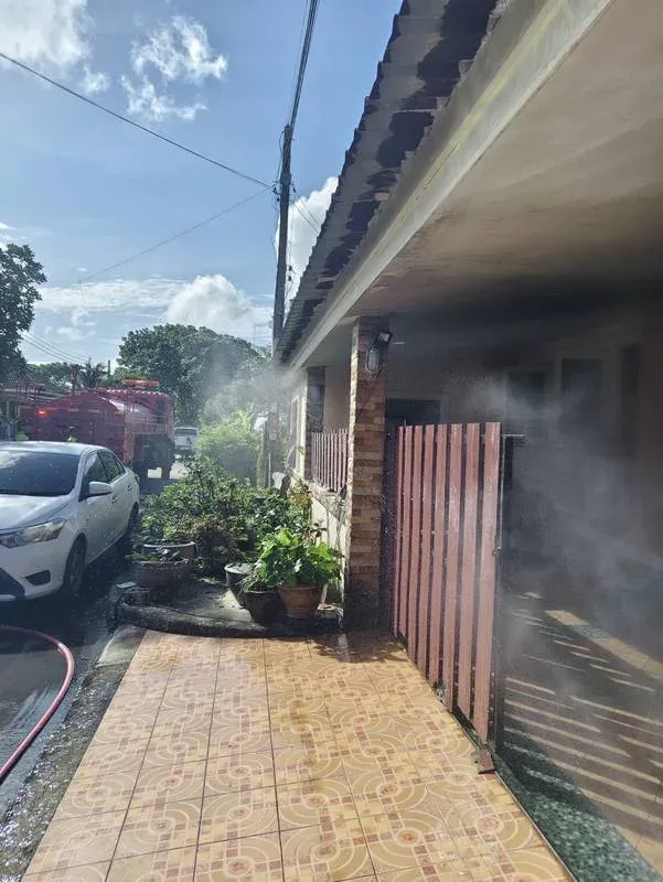 Two injured in Koh Kaew house fire