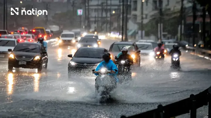 TMD warns of heavy rain and flash floods in East, South and Bangkok