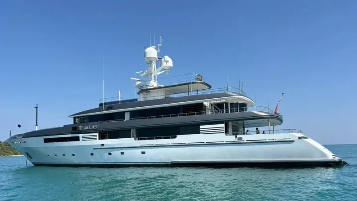 Thailand's AMLO to auction seized superyacht Atlas in Phuket on June 23