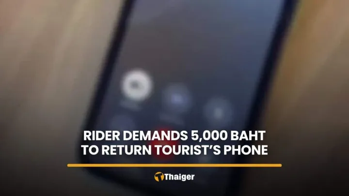 Phuket rider allegedly demands 5,000 baht to return tourist’s lost phone | Thaiger