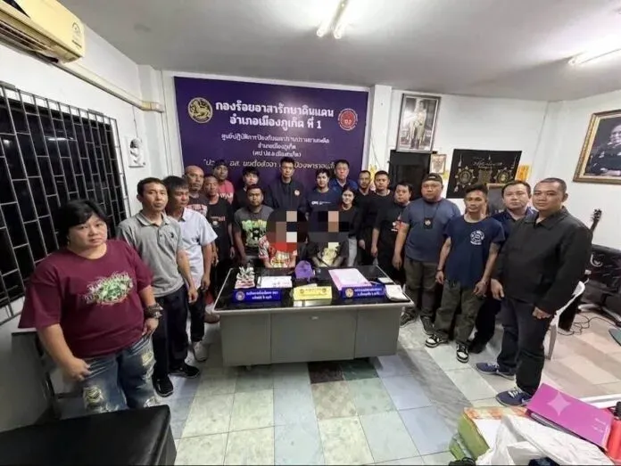 Phuket raid under “Operation 90 Days” leads to two arrests in Rawai