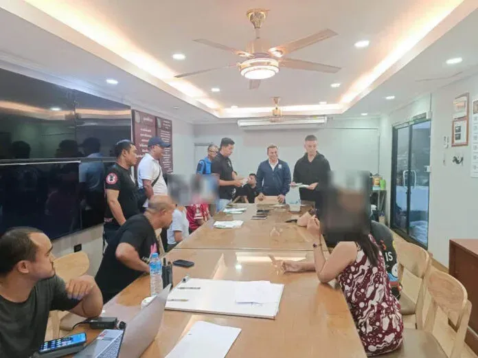 Patong police arrest seven Myanmar nationals in Ban San Fresh Market labor crackdown