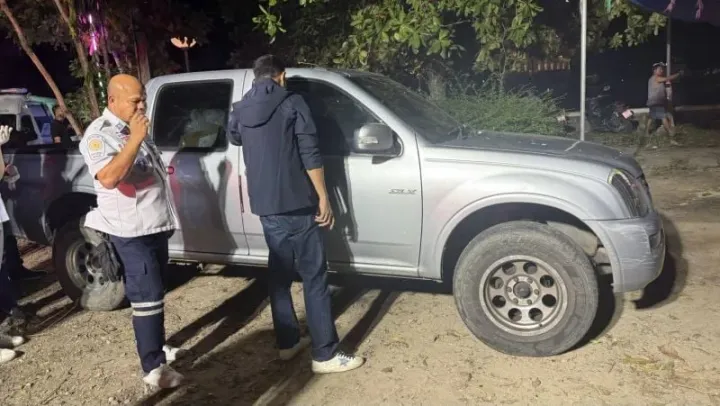 Man found dead in pickup truck with charcoal brazier in Phuket Town
