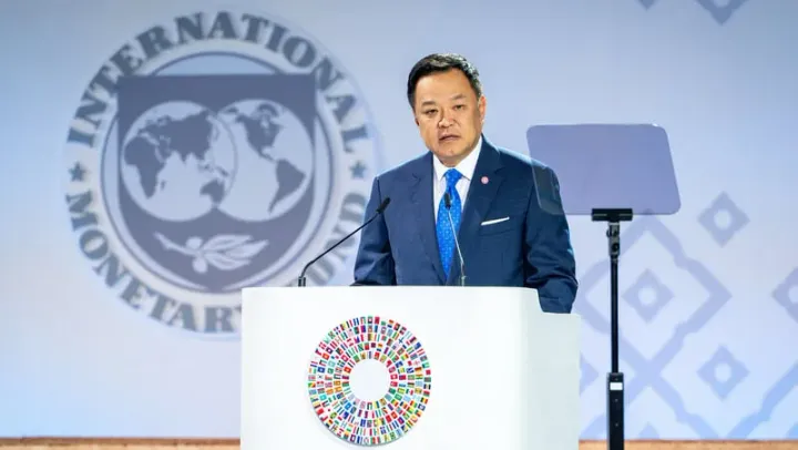 PM Anutin announces his ‘Future-Ready Thailand’ strategy. Photo: PRD