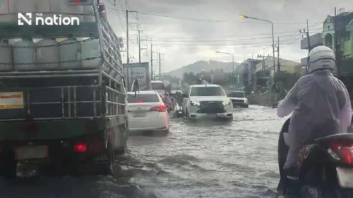 Flooding disrupts travel across three Phuket districts