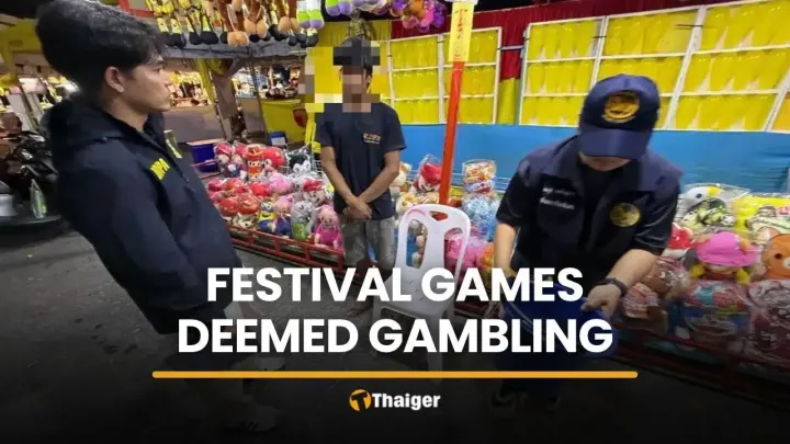 Man arrested over alleged gambling games at Phuket Vegetarian Festival