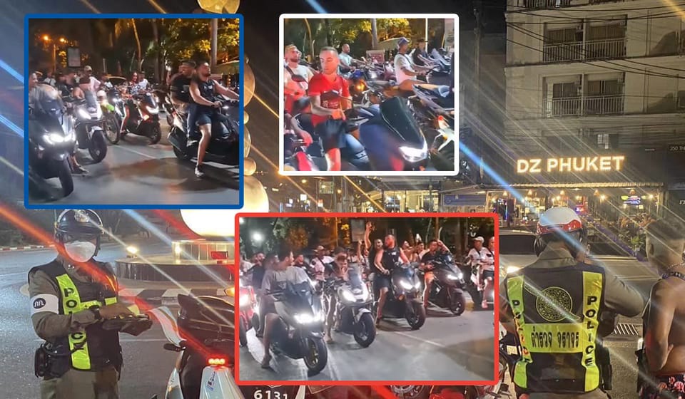 Phuket fines vexatious French wannabe ‘dek waen’ moto punks | Coconuts