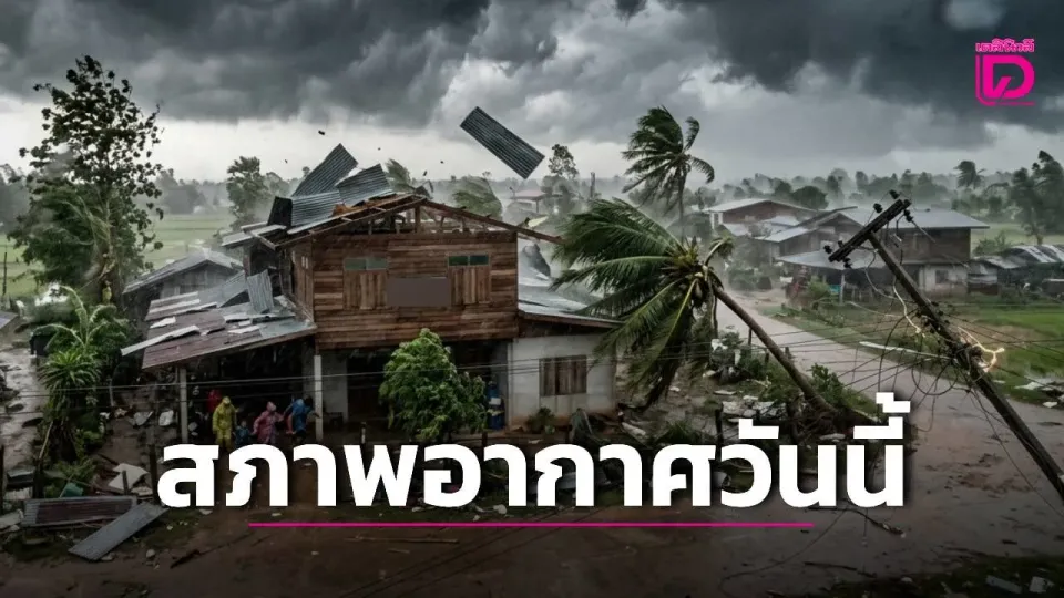Warning for upper Thailand: ‘summer storms’ expected; check 41 provinces for rain and strong winds; Bangkok maximum temperature 34-38°C