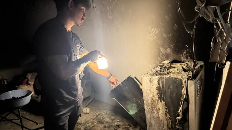 Un incendie se déclare dans une chambre louée à Kathu