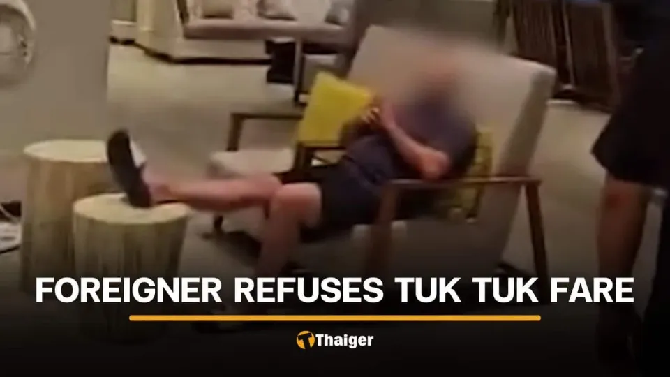 Phuket tuk tuk driver accuses Russian man of refusing to pay for service