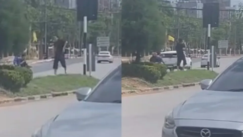 Video of foreigner dancing on Phuket road median raises safety concerns