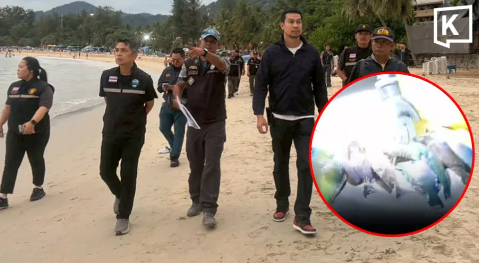 Phuket усиливает патрулирование на Kata Beach после того, как туристы били острогой рыб-попугаев