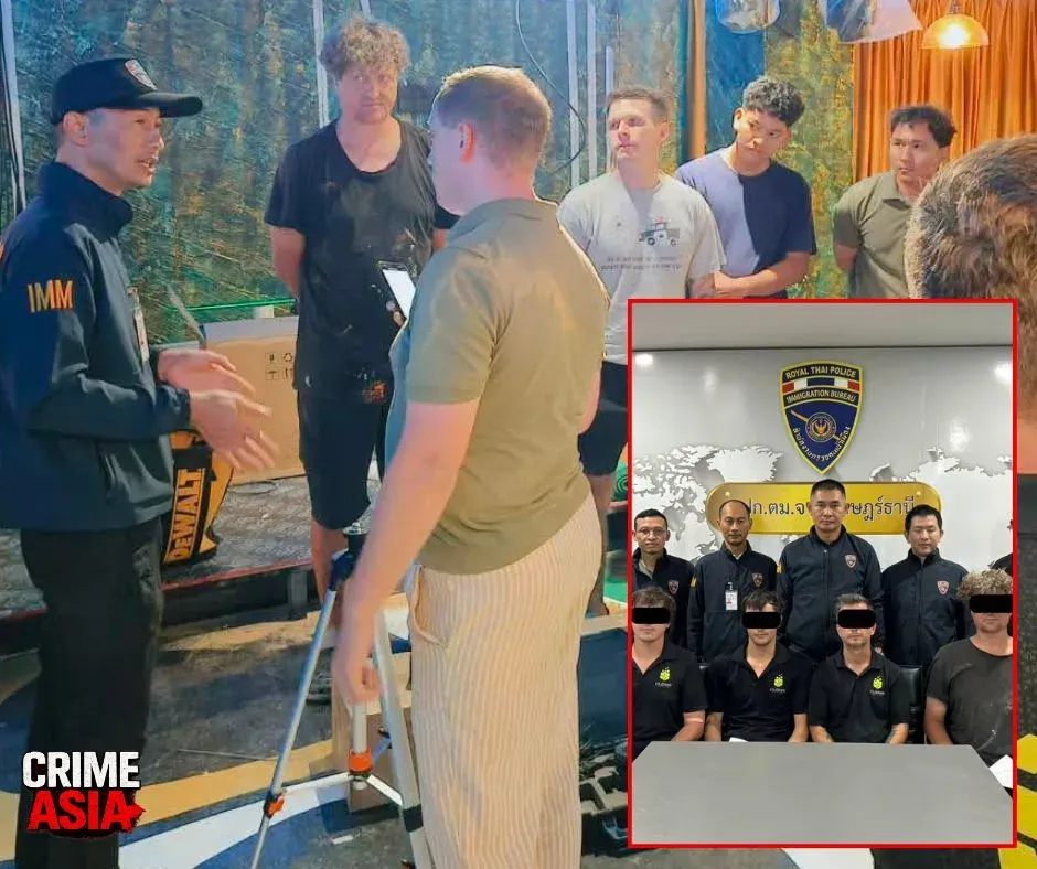 Koh Samui में अवैध बिजली और निर्माण कार्य के आरोप में चार Russians गिरफ्तार
