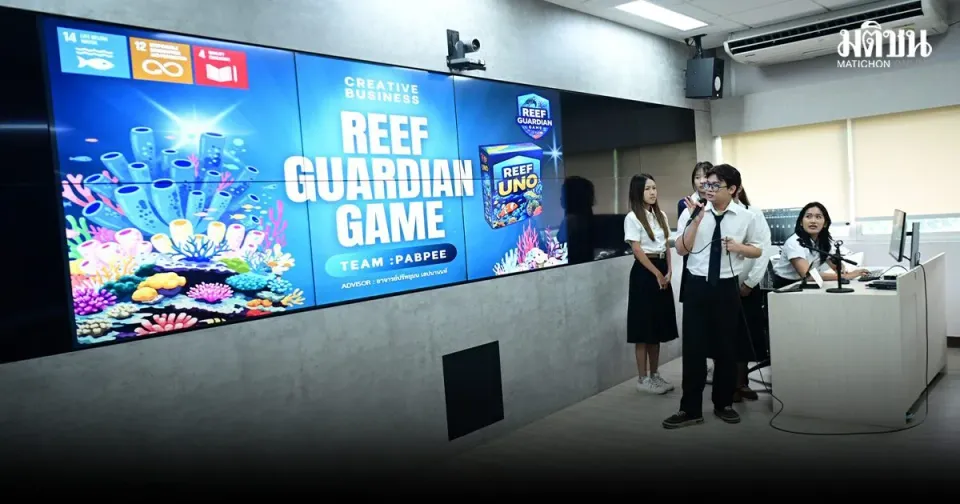 DPU students launch Coral Guardian card game to teach marine conservation