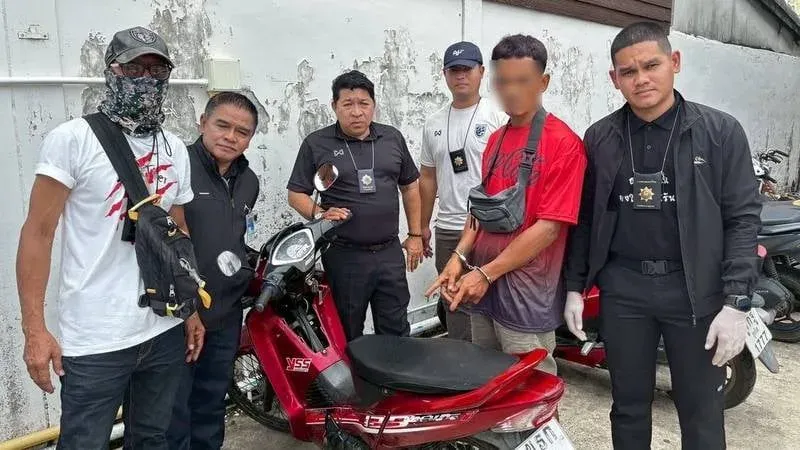 3 arrested in Thalang raids targeting drugs and firearm offenses