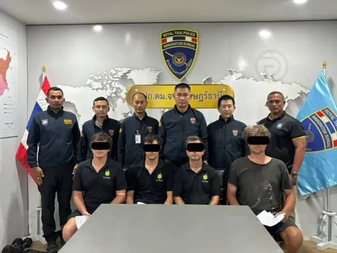 4 Russes de Phuket arrêtés sur Koh Samui pour avoir travaillé illégalement comme électriciens