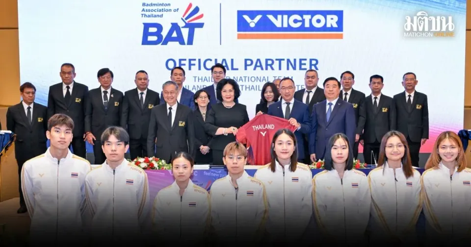 Victor signs 4-year deal with Thai badminton association