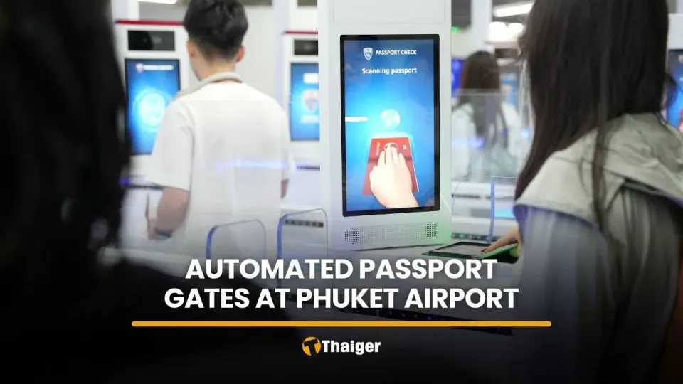 Phuket airport to open automated outbound passport gates on June 13