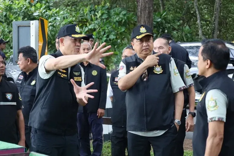 Suchart says all illegally encroached land in Sirinat National Park has been seized