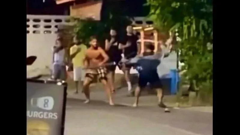 British man seriously injured in Soi Ta-iad clash as Phuket police investigate