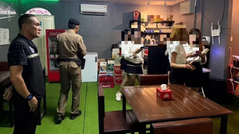Wichit Police arrest three in raids over unlicensed venues and minors